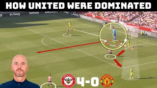 Tactical Analysis : Manchester United 0-4 Brentford | A Tactical Nightmare For Ten Hag |