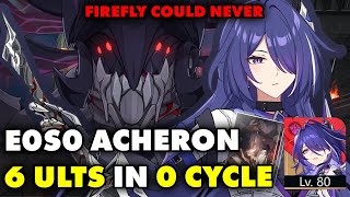 Relatable E0S0 Acheron 2 Cost 0 Cycle Memory of Chaos 12 | Honkai Star Rail