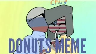 DONUTS meme countryhumans