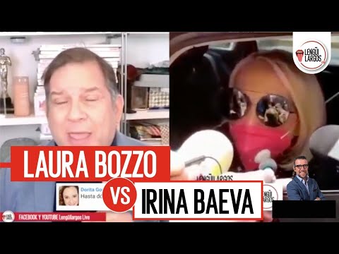 Video: Laura Bozzo Talar Om Påstådd Process Med Irina Baeva