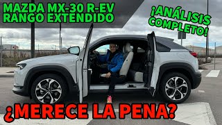 ¿MERECE la PENA? MAZDA MX-30 R-EV Análisis completo AUTONOMÍA ELÉCTRICA y CONSUMOS MOTORK