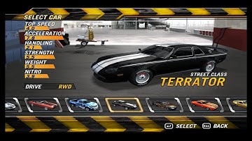 FlatOut2 SPlayer Class Street - Terrator Car 4 laps | SpeedOutRD