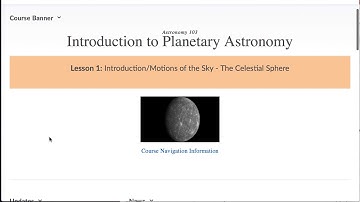 Course Navigation Video - 2018