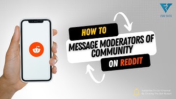 HOW TO MESSAGE MODERATORS OF COMMUNITY ON REDDIT