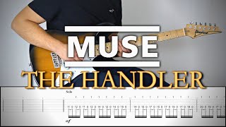 MUSE - THE HANDLER (Solo) | Guitar Cover Tutorial (FREE TAB)