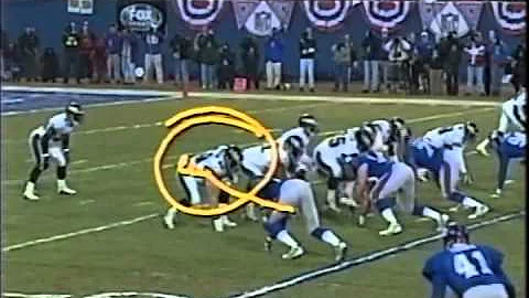 Michael Strahan vs the Eagles