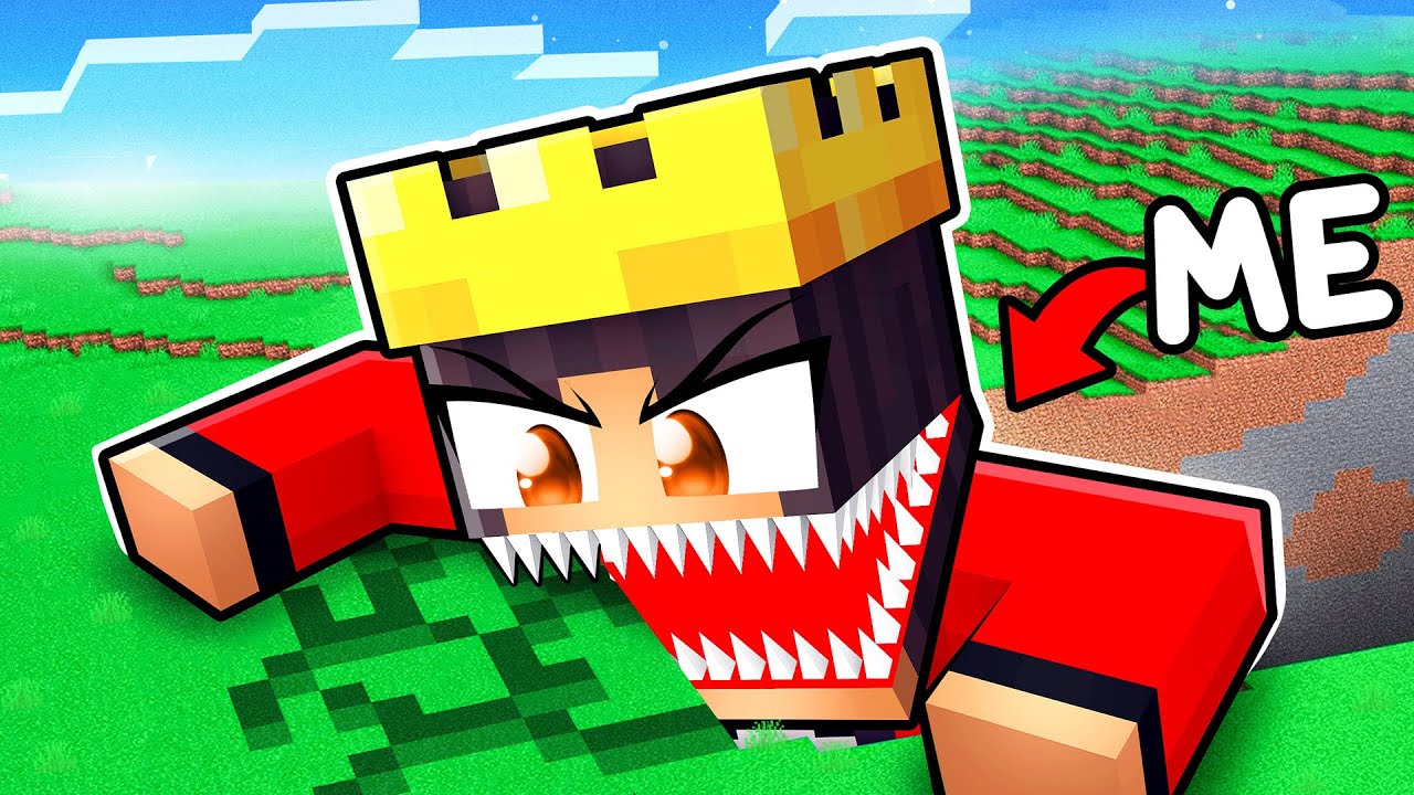 Minecraft but MONGO Eats 1,000,000 Blocks