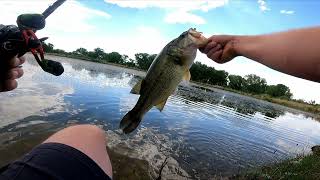 Bass Fishing a new spot (New Mexico Part 3)