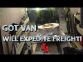 EXPEDITING FREIGHT IN A VAN