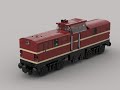 Mario´s Klemmbaustein Eisenbahn / V80 - BR 280 von der Deutschen Bundesbahn / MOC von Andi F.