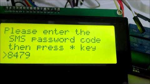 Arduino LCD Display 20x4 Unlock Test