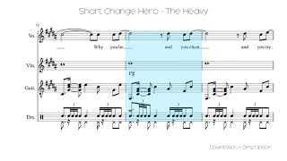 Video thumbnail of "🎶 Short Change Hero - The Heavy 🎸🎸"