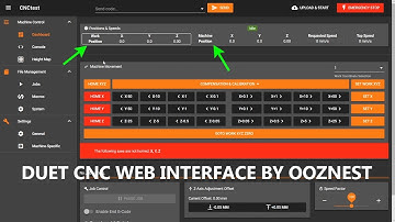 #44 MOOT_ONE / Duet CNC Web Interface by Ooznest