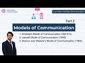 Models of communication part 2  mass communication and journalism  important exam topic