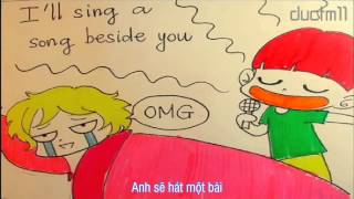 [vietsub+ lyrics] Count On Me - Bruno Mars (free drawings) Resimi