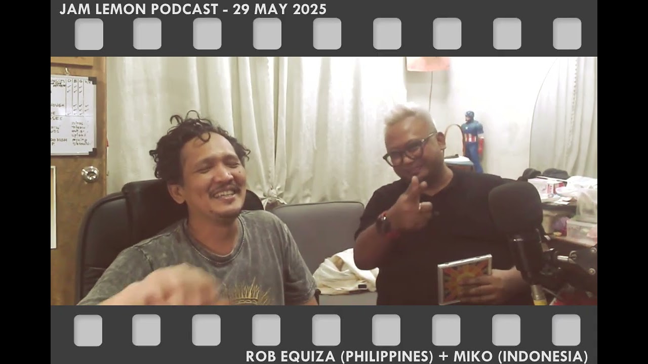 Jam Lemon Podcast 052925 Miko Raids Rob's CD Collection & Picks 10 Favorites