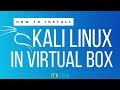 How to Install Kali Linux in VirtualBox on Windows