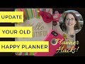 Update Old Happy Planner