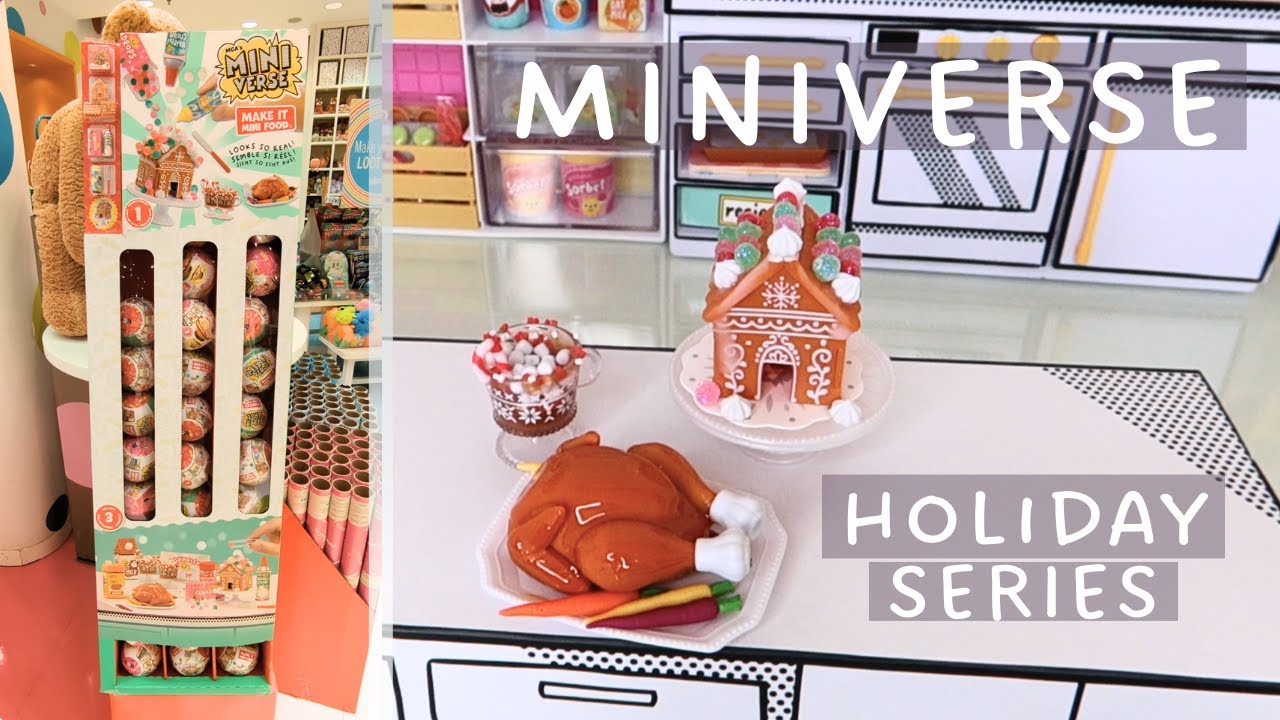 Opening Miniverse Holiday Series NEW collectables 