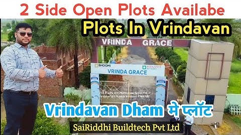 2 side open plots | Plot in Vrindavan | L Corner Plot #vrindavan | Vrindavan Plots | Sanjit Rajput