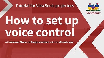 How to Set up Voice Control on the Projector  | ViewSonic Projectors