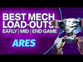 Best mech loadouts  ares  best weapons for ares guide  mech arena