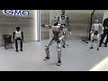 GMOヒューマノイドラボ・渋谷ショールーム EngineAI PM01ダンスデモ