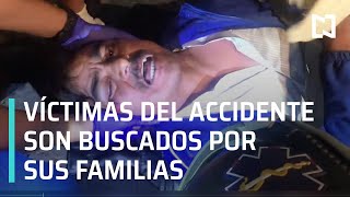 Víctimas del accidente en el metro Olivos de la línea 12 son buscados por sus familias - En Punto