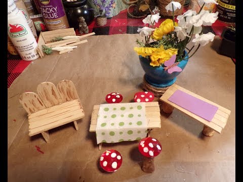 DIY Fairy Garden Accessories Part One by Thrifty and Nifty Ideas