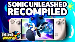 Sonic Unleashed Recompiled: IMPRESCINDIBLE! Tutorial para Steam Deck, ROG Ally y Legion GO 🏃‍♀️💨