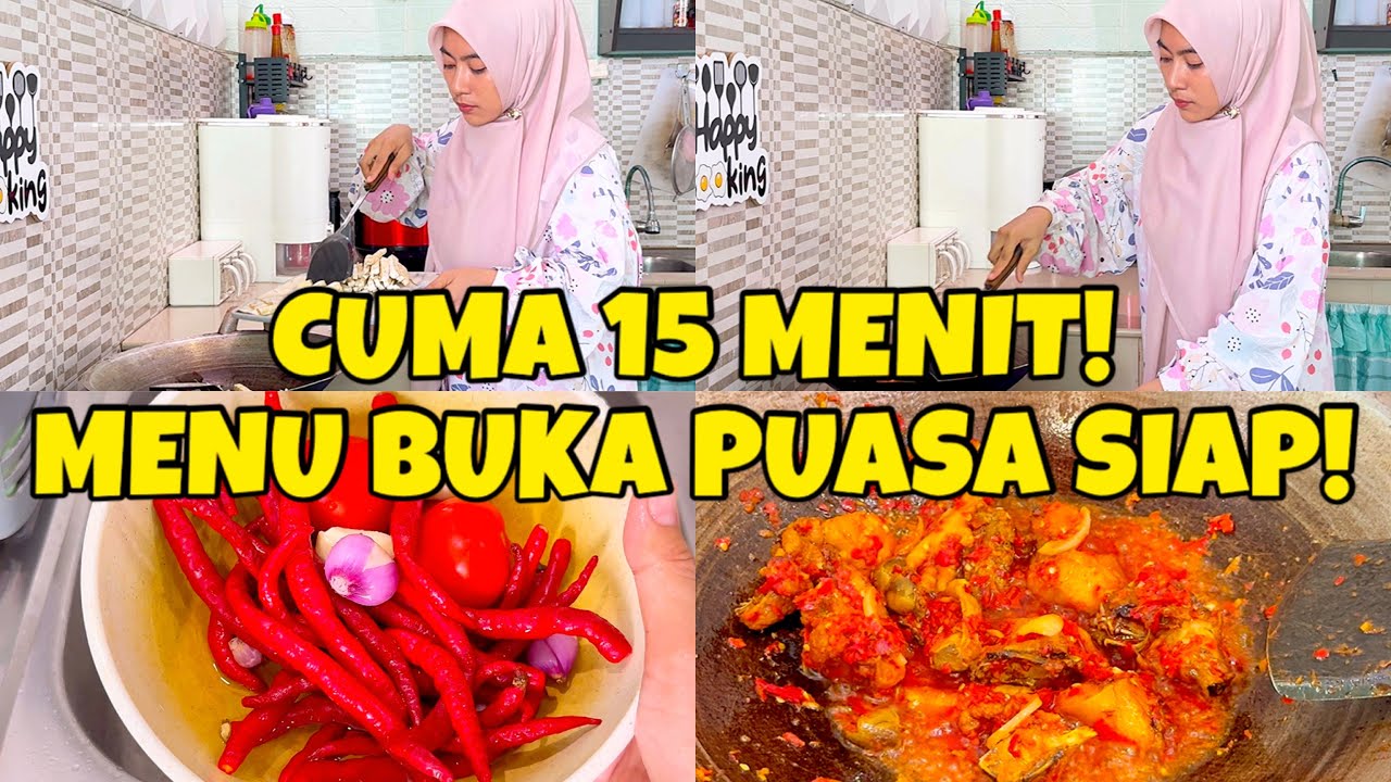 Cuma 15 Menit! Menu Buka Puasa Sat Set Berkat Food Prep