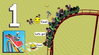 Hyper Roller Coaster NEW Boombit Games - Gameplay Walkthrough [Android, iOS] Level 1-10 screenshot 5