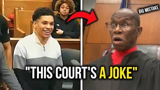 Entitled Defendant MOCKS The Judge In Court… Instantly REGRETS It After Being Dragged To Jail!