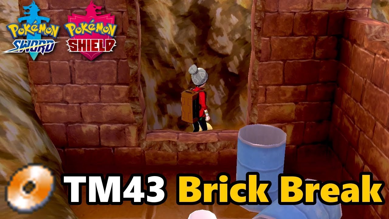 Pokémon Sword and Shield - TM43 Brick Break Location | Where To Find TM43 Brick Break
