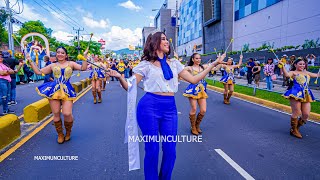 Parade Of The Patron Festivals Of The Capital City Of El Salvador