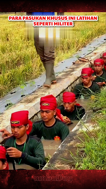 Bukan kopassus ataupun prajurit TNI lainnya, namun ini pasukan khusus #tni #ormas #banser