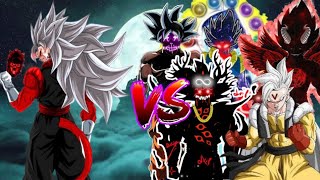 Evil Gogetto Ssj5 Mystic Vs All