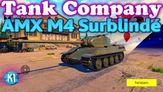 Tank Company. AMX M4 Surblindé. На стоковой пушке. Обзор.