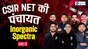 Mastering Inorganic Spectra | CSIR NET June 2024 | Chemical Science | IFAS