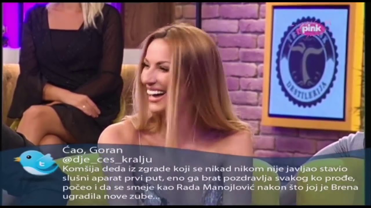 Rada Manojlovic, Darko Lazic i Dzenan - Bitter twitter - Ami G - (TV Pink 17.09.2019.)