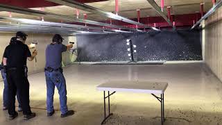 Dueling tree showdown @ Caliber Gun Range in Waukegan, IL