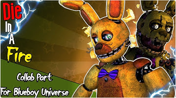 Collab Part for Blueboy Universe |Die in A Fire [C4D/FNAF3]