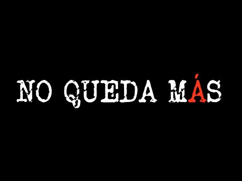 Miss Octubre - No Queda Más (Lyric Video Oficial)