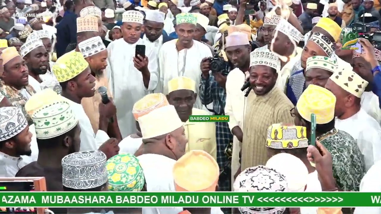 DHIKRI YA WATU WA ZNZ TUMBATU WAKIUNGURUMA KAMA SIMBA - MAULID TADHAMMUN 2024