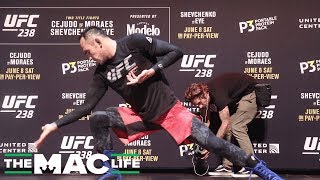 Tony Ferguson the type of guy to return with a killer open workout | UFC 238 Open Workout Highlights