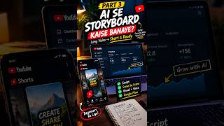 Scene-by-scene storyboard 1 click mein #AI #VideoCreation