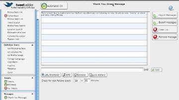 How I Use Tweet Adder 4.0 To Automate Twitter and Generate Traffic
