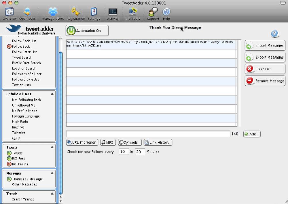 How I Use Tweet Adder 4.0 To Automate Twitter and Generate Traffic