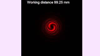 Holo/Or's Bifocal optical Vortex generating Yin Yang outout pattern