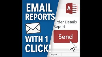 Automate Email Reports in Microsoft Access | One-Click PDF, HTML, and More! + Study Guide